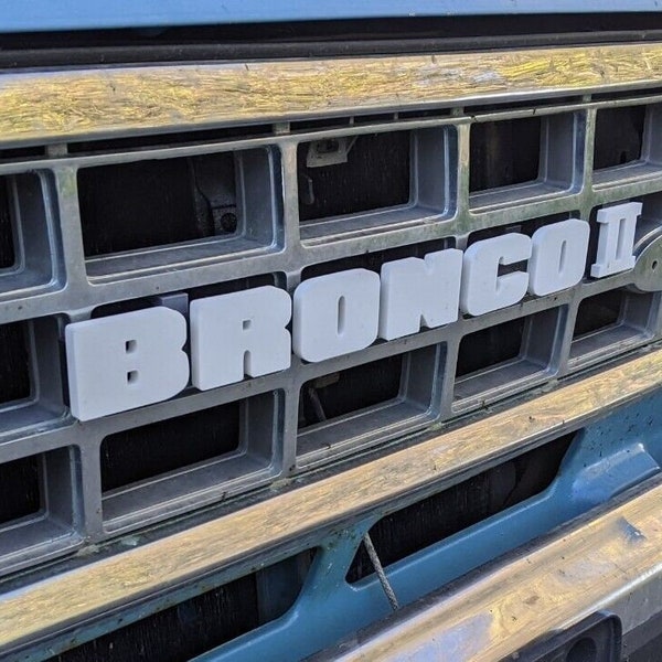 Bronco Grill Letters - Etsy