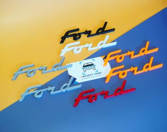 Classic 1955 Ford Emblem - 3D Printed - Project Howe