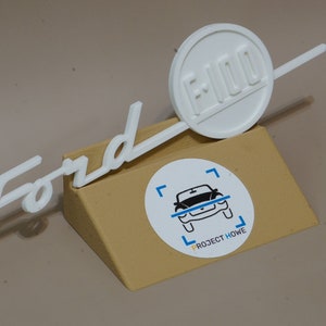 1955 Ford F100 Hood Emblem - 3D Printed