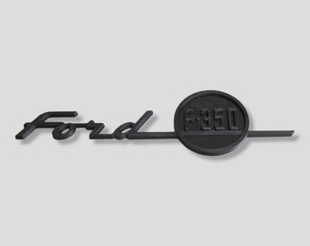 1955 Ford F350 Kühlerhaube Emblem - 3D gedruckt