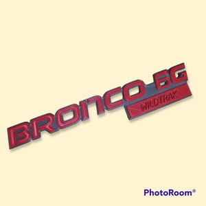 BRONCO 6G - WILDTRAK - Two Color - Pair - 3D Printed - Project Howe