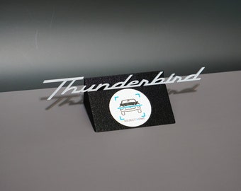 Klasyczny emblemat Thunderbird - wydrukowany w 3D - Project Howe