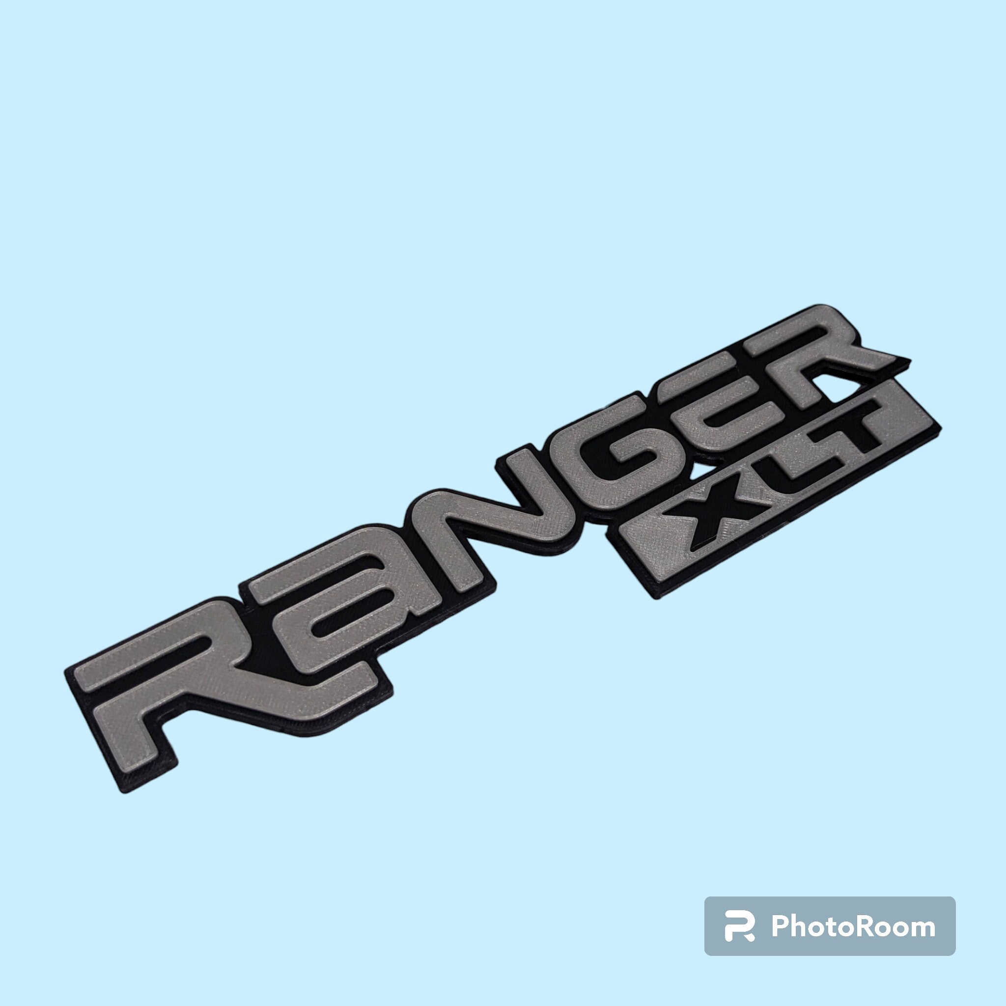 1989-2005 Ford Ranger XLT Emblem Two Color Pair 3D Printed Project Howe ...