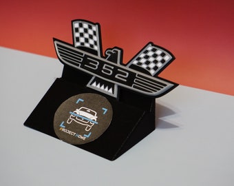 FORD Galaxie - Fairlane - Thunderbird 352 Eagle Fender Emblems - PARA - Druk 3D - Projekt Howe