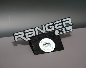 Emblemat Ford Ranger XL 1989-2005 - Dwukolorowy - Para - Druk 3D - Projekt Howe