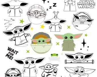 Baby Yoda Svg Etsy Baby Yoda Svg Etsy