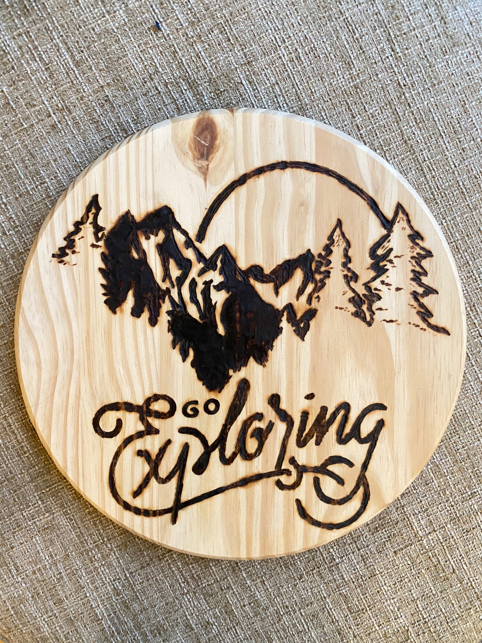 Personalisierte Holz brennen auf Bestellung handgemachte Etsy