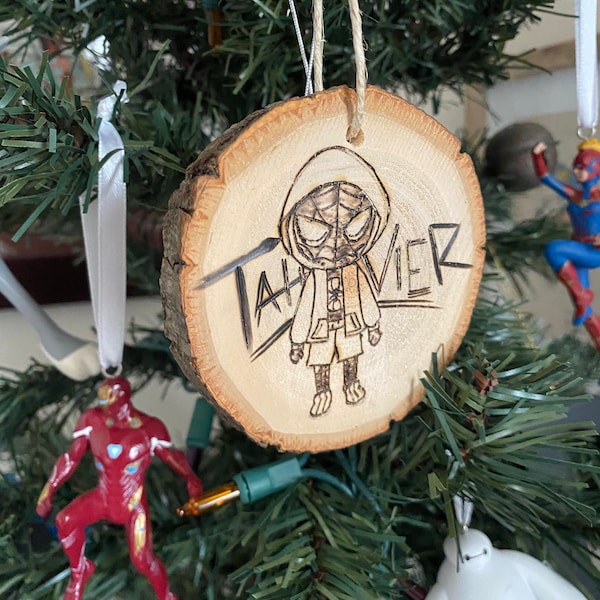 Personalized Christmas Holiday Ornaments- Perfect Woodburn Handmade Gift
