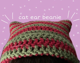 Crochet Car Ear Beanie