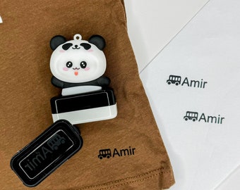 FABRIC STAMP, CUSTOM Fabric Stamp, Fabric Stamp Personalized, Cloth Stamp, Cloth Marking Stamp, Rubber Fabric Stamp, stamping Yoyo Stamps