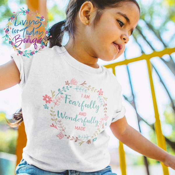 Fearfully and Wonderfully Made Shirt Etsy