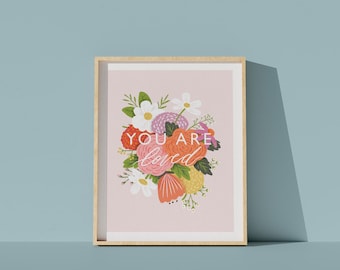 Art Print | You Are Loved - AP001