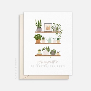 de voeux de pendaison de crémaillère | plante de Zazzle.be Liste d'envies Vous avez des idées ? Félicitations pour avoir planté de nouvelles racines - CON004