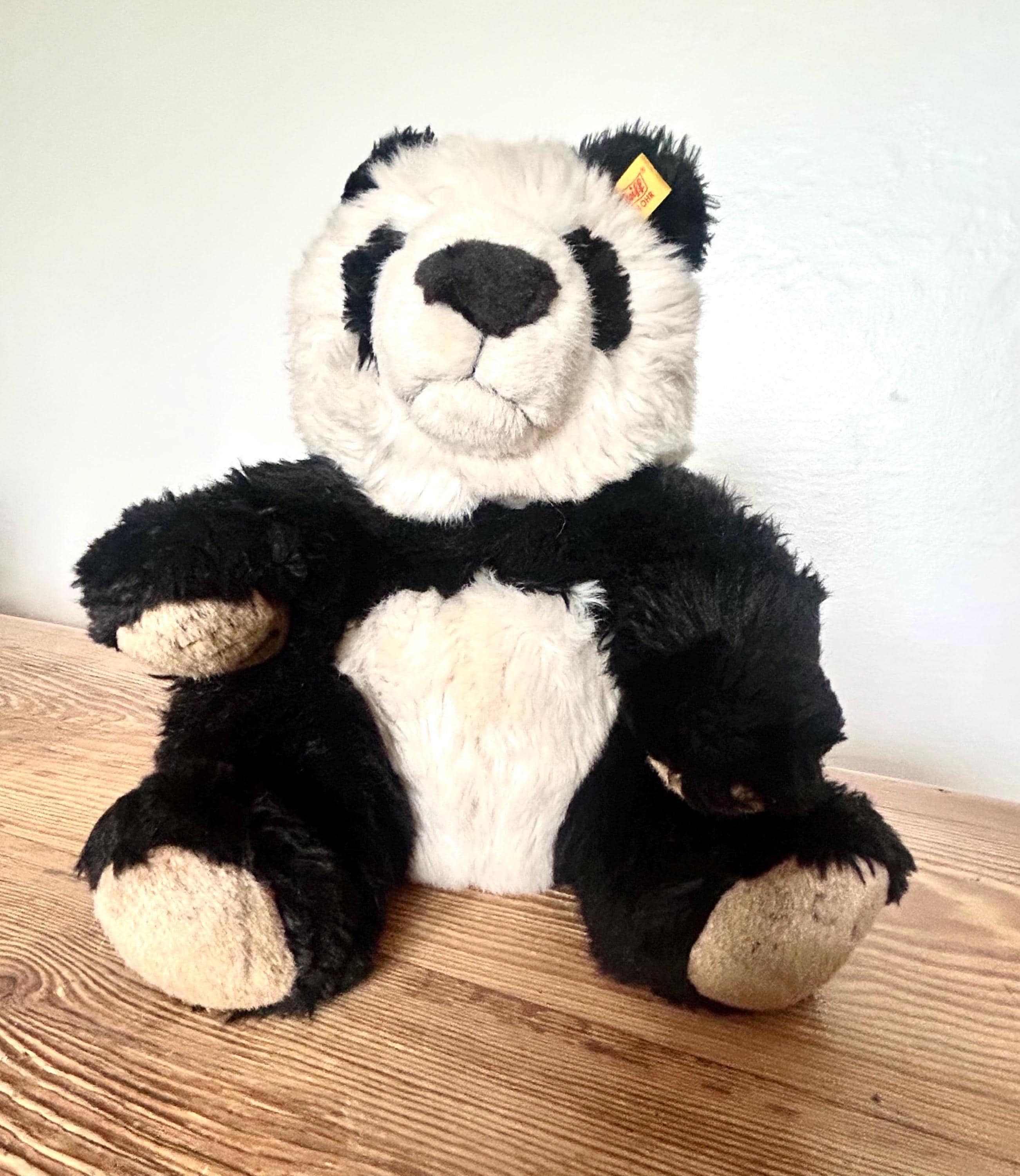 Antique Panda Teddy Bear - Etsy