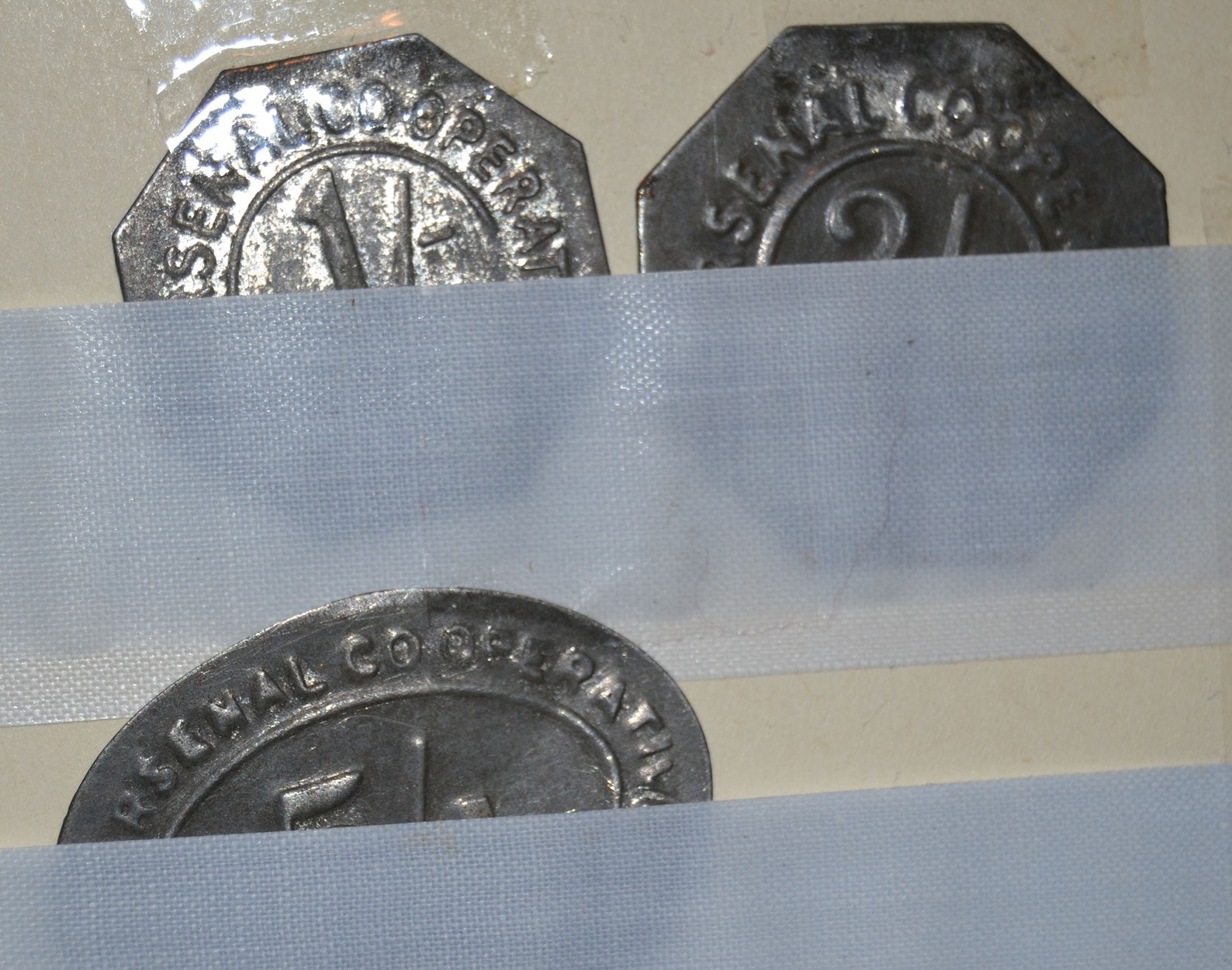 Rare Royal Arsenal Coop Dividend Tokens From The 1950's Etsy