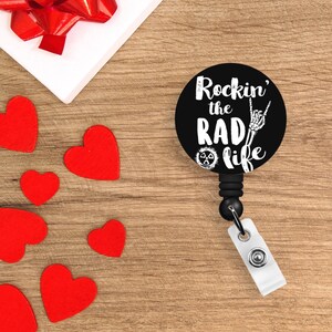 Bobine d&#39;insigne géniale | radiologie | enrouleur de badge | Porte-badge | technologie de pointe | technologue en radiologie | Radiographie |