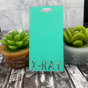Badge Buddy X-ray | X-ray Marker Holder |vertical badge| marker holder | Badge holder | x-ray markers | RN badge buddy|
