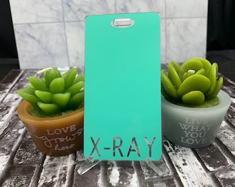 Badge Buddy X-ray | X-ray Marker Holder |vertical badge| marker holder | Badge holder | x-ray markers | RN badge buddy|