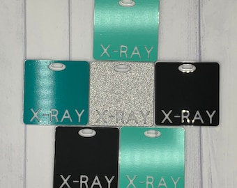 Larger X-ray Marker Badge Holder 4 wide by 4.25 long | Radiology Marker Holder