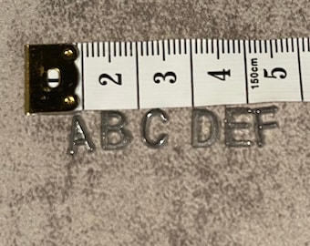 2er Pack Bleibuchstaben, DIY Röntgenmarker, für Kleinunternehmer, für Heimwerker