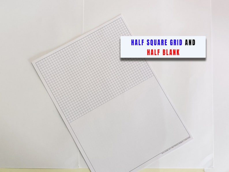 Printable Square Grid Templatessize:a4 for Handwriting | Etsy India