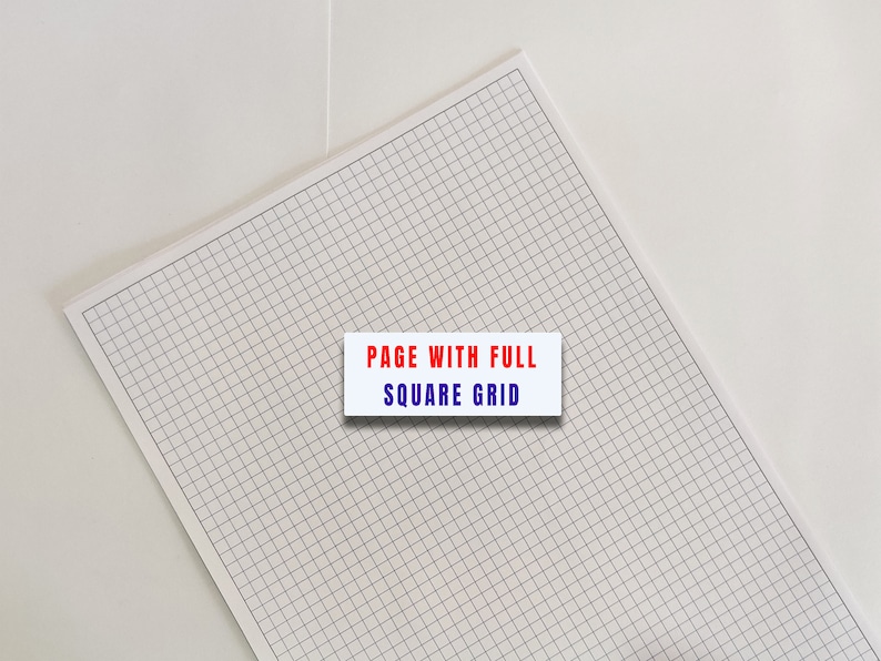 Printable Square Grid Templatessize:a4 for Handwriting | Etsy India