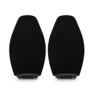 Puede incluir: Dos fundas para asientos de coche negras. Las fundas est&aacute;n hechas de un tejido suave y duradero y est&aacute;n dise&ntilde;adas para proteger los asientos de tu coche de la suciedad, los derrames y el desgaste.