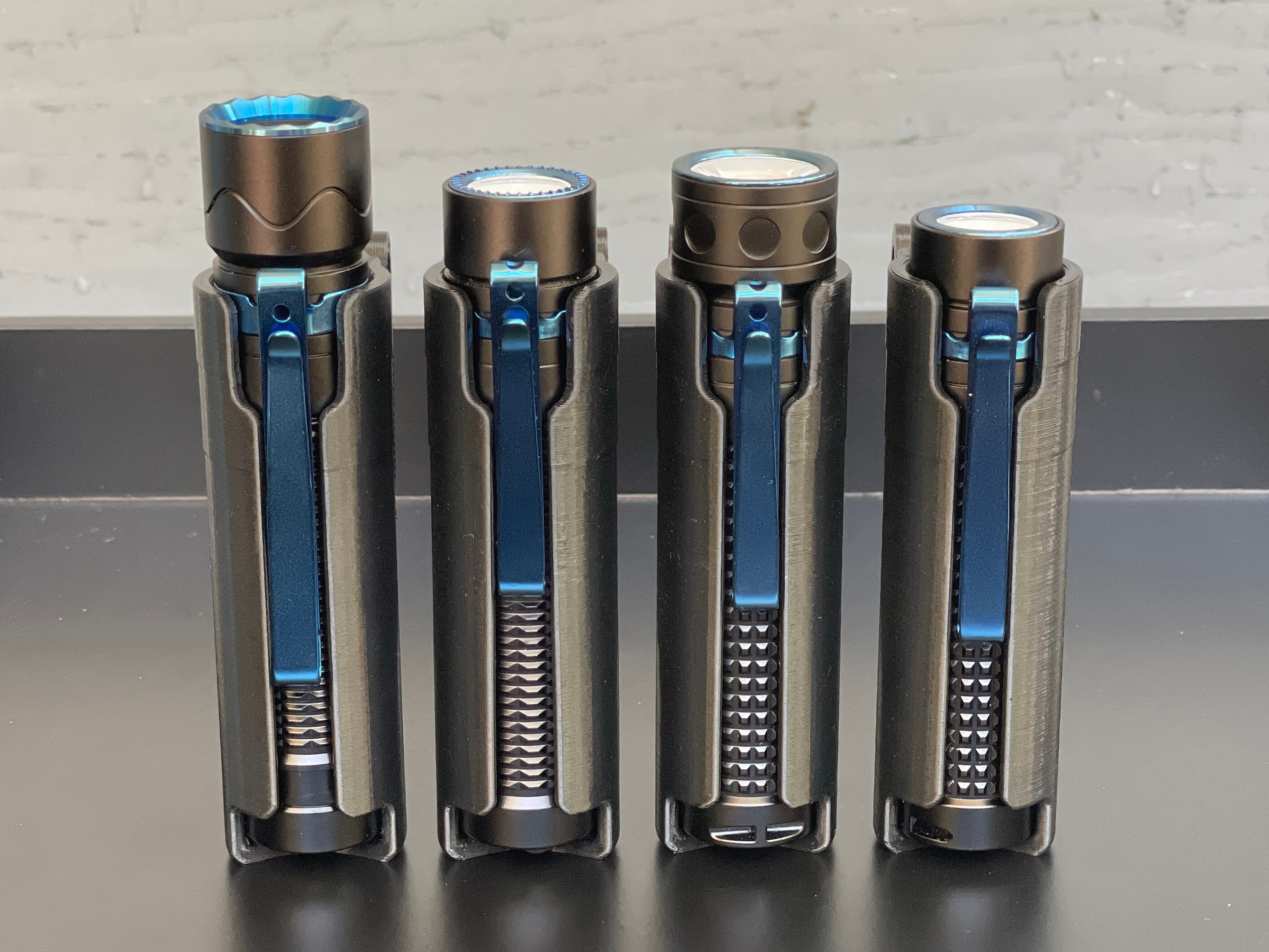 Olight Baton 3 Pro Warrior Mini 2 S2RII クリップ懐中電灯用 Olight Baton 3 Pro Warrior Mini 2 S2RII クリップ懐中電灯用