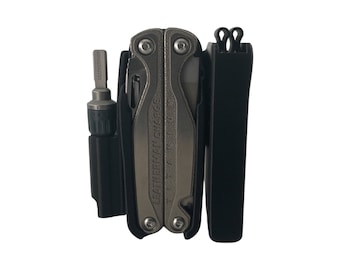 Sheath for Leatherman Charge + Plus TTi and Bit Kit Ratchet Driver Extender 3D Printed