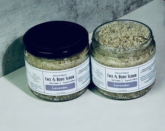 Face & Body Scrubs - Botanical Infused - Inspired Wellness • Lavender • Rose •