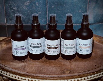 Botanical Aromatherapy Room Spray - Signature Scents - Sacred Space Collection