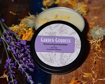 Garden Goddess - Hand & Body Balm - Botanical Infused - Inspired Wellness • Calendula|Lavender|Tea Tree •