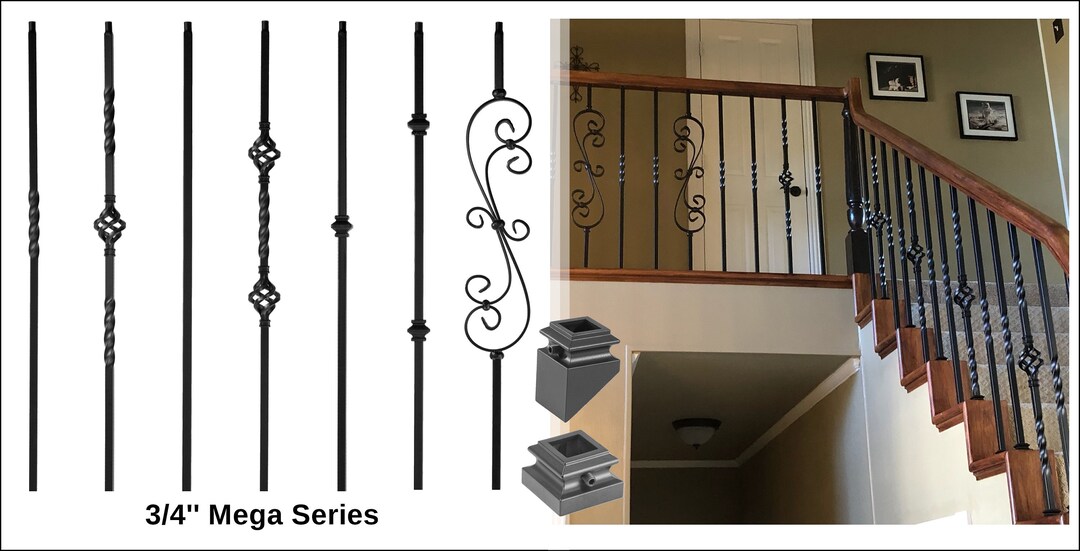 Stair Parts: Handrails, Stair Railing, Balusters, Treads, & Newels - StairSupplies™