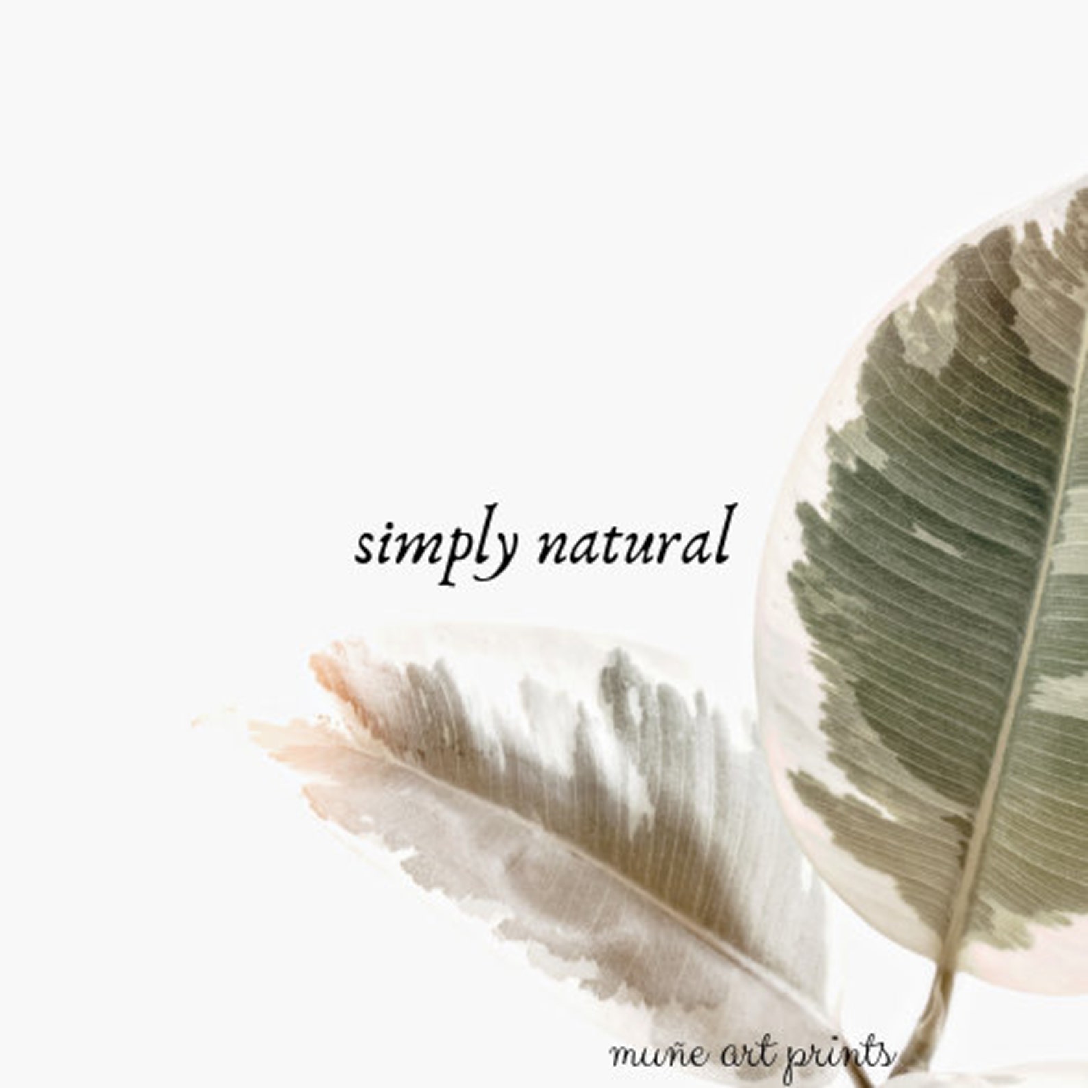 Nature Digital Printable Simply Natural art wall prints Etsy