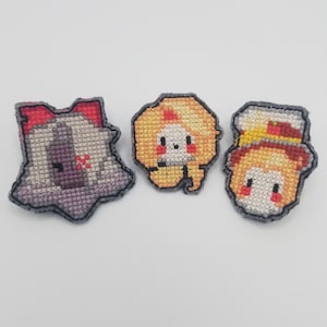 Hazbin Hotel Crossstich Pins