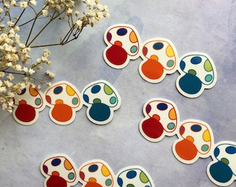 Rainbow Mushroom Sticker