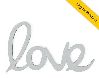 XXL Liefdesbord als (huwelijks)decoratie (download)