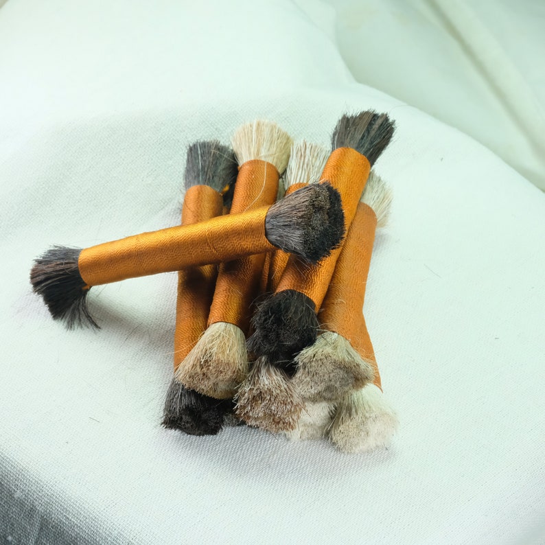 Natural Horse Hair Brush for Jade Care Polish Etsy