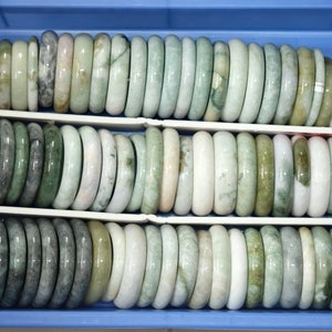 Random Picked Grade A Real Jade Bangle Bracelet Jadeite Fei Cui (Certificate included) Treasure Hunt