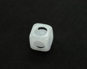 Rotating Ball in Box Burma Natural Jadeite Jade Pendant