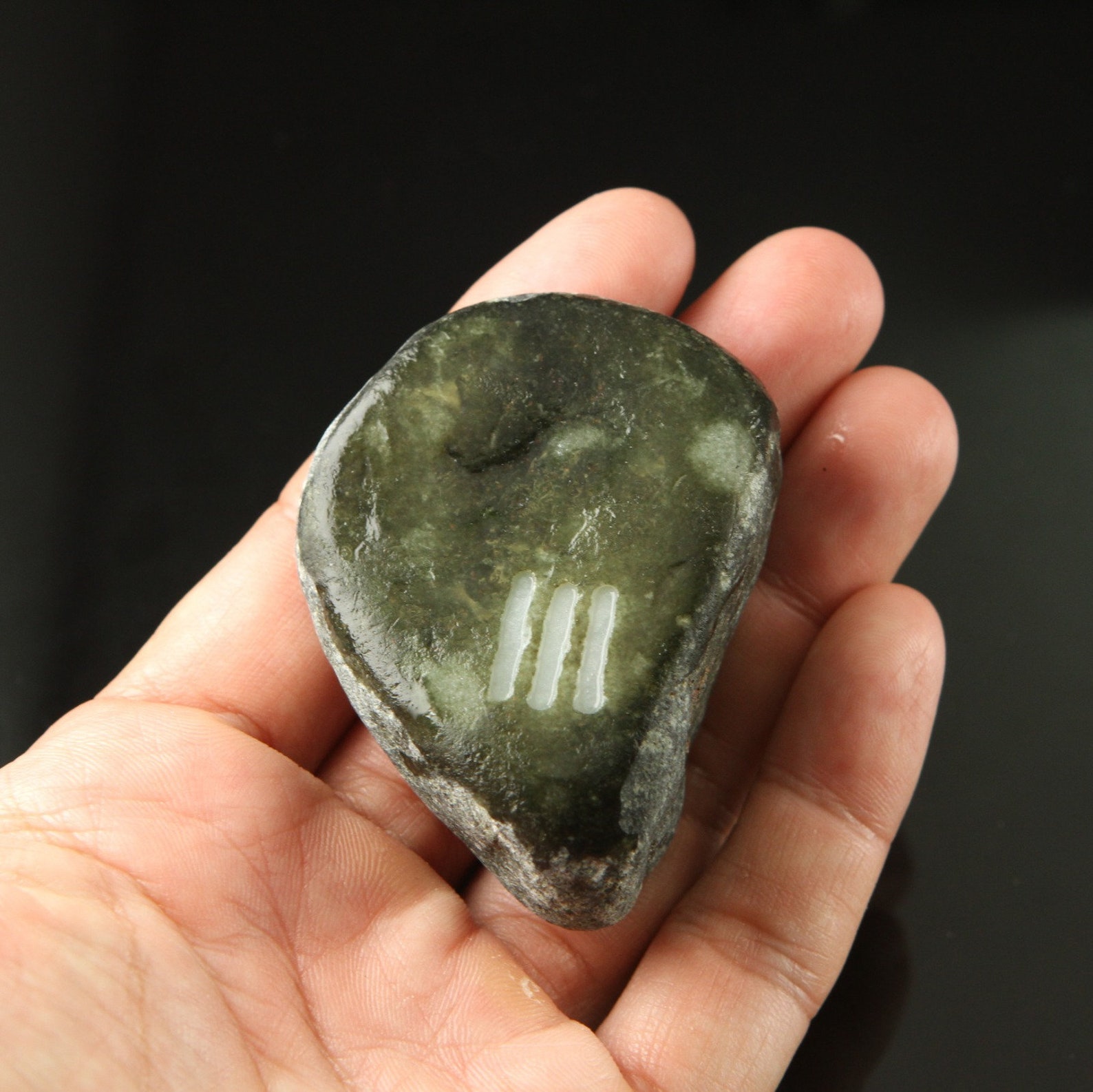 100g Raw Material Block Imperial Watery Green Fei Cui Jadeite Etsy