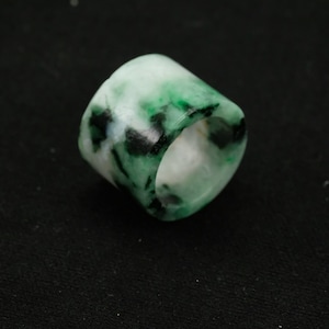 Straight Cut Charm Handmade Burma Jadeite Jade Pendant