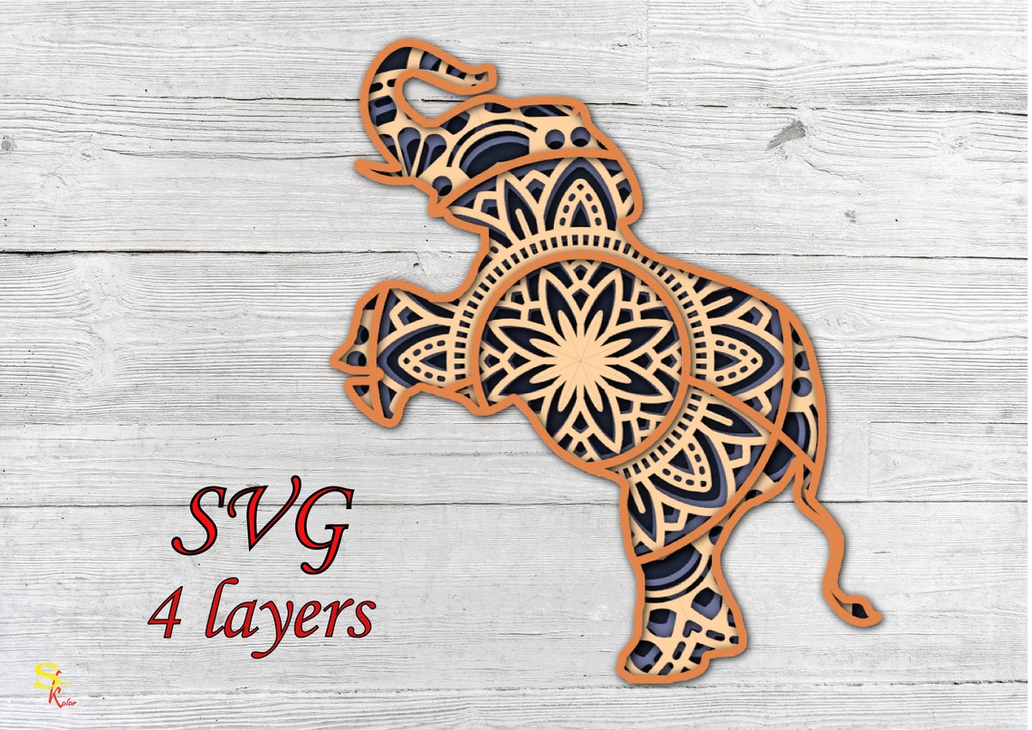 Free Free 234 Layered Elephant Svg SVG PNG EPS DXF File