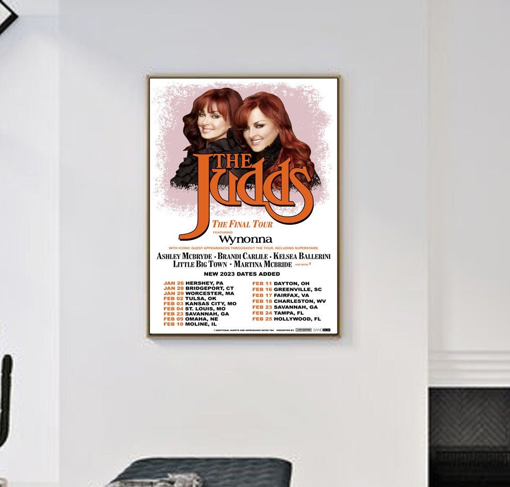 the judds final tour poster