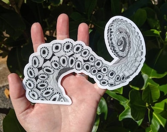 Octopus Sticker - Octopus Decal - Octopus Laptop Sticker - Octopus Bumper Sticker - Octopus Sticker - Artist Sticker - Tako Sticker