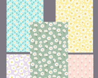 Daisy Flowers Tubie Tape- 4”x6” Hypafix Tape: bunnies, chicks, Easter eggs, and flowers
