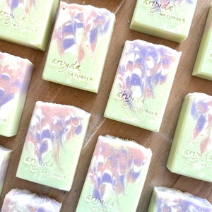 Mediterranean Fig Bergamot Soap: Handmade Artisan Cold Process Soap