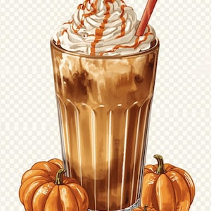 Karamell-Eiskaffee, Herbst