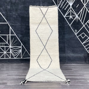 Custom Size Azilal Rug - Moroccan Runner Rug - Azilal Runner Rug - Berber Runner Vintage - Hallway rug - Stair rug.