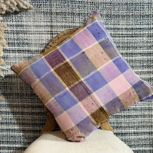 Moroccan Checkered pillows Square Checker pillows, Sofa pillows Berber Floor Cushion pillows Ottoman Geometric Case.